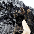 100% Polyester Flower Applique Embroidery Lace Fabric